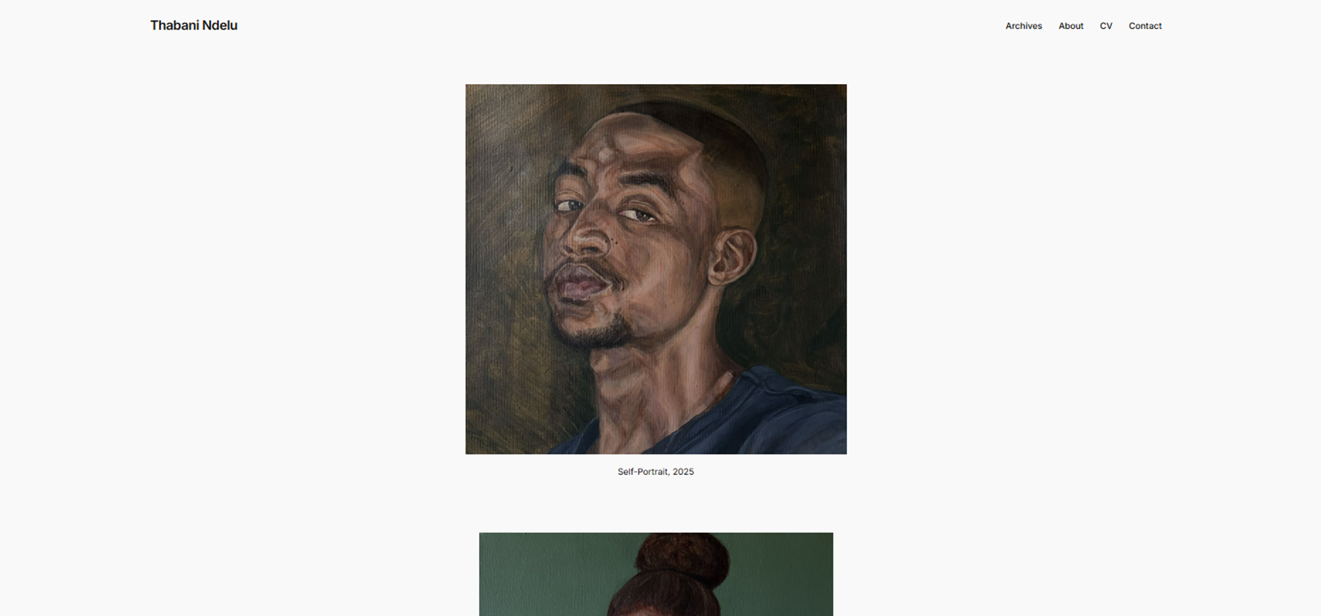 Thabani Ndelu Artist Portfolio